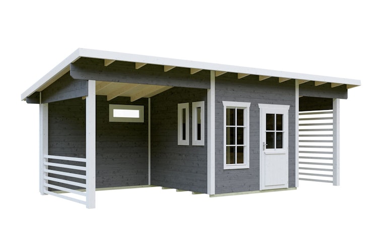 Skan Holz Gartenhaus Namur - 28 mm