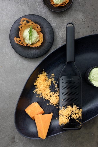 Microplane Reibe Fein BLACK SHEEP Black Steel