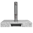 Vorschaubild doppler Granitsockel ACTIVE Trolley 30 kg, Hellgrau