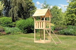 Akubi Kinderspielturm Lotti inkl. Netzrampe