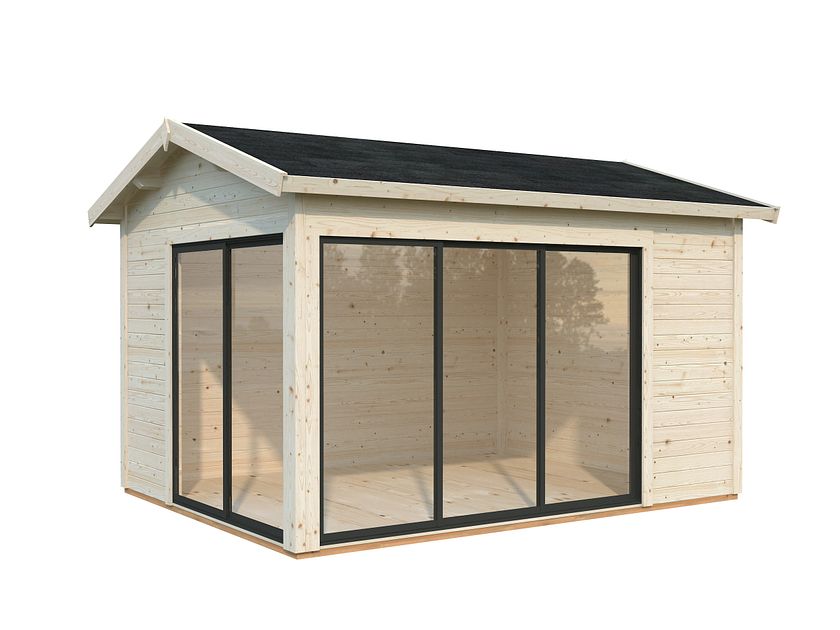 Palmako Gartenhaus Amanda 11,2 m² Slide - 44 mm kaufen