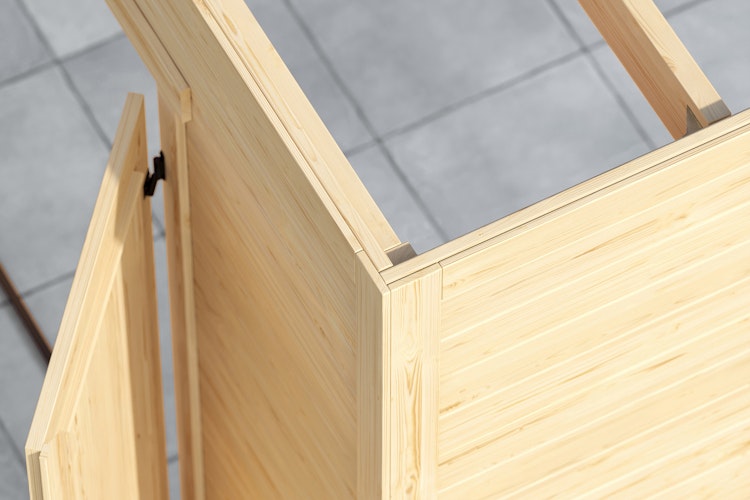 Weka Design-Gartenhaus Batu - 28 mm - Modern Storage