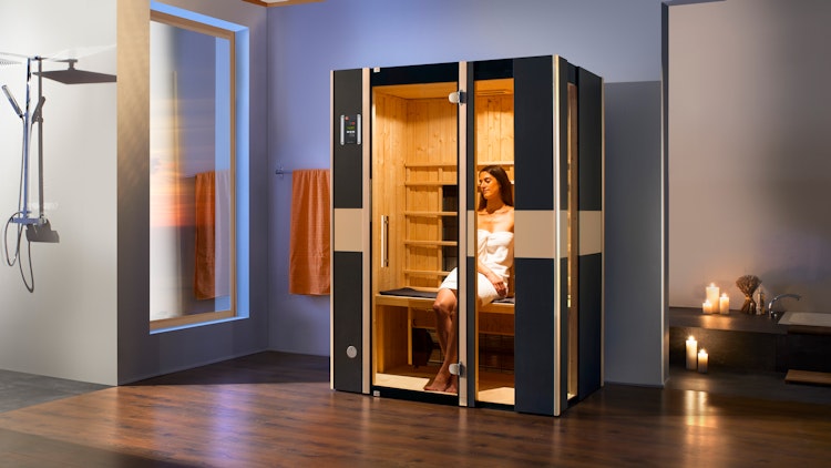 Weka Infrarot Wärmekabine Mila Gr. 2 Sondermodell "IR-Kabine des Jahres" inkl. Zubehörpaket