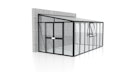 Vorschaubild Vitavia Gewächshaus Helena 11900 inkl. 2 Seitenfenstern - 11,8 m²