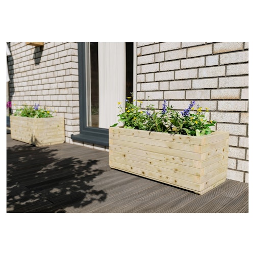 T&J PAUL Blumenkübel, Rechteck 80 x 40 x 35 cm