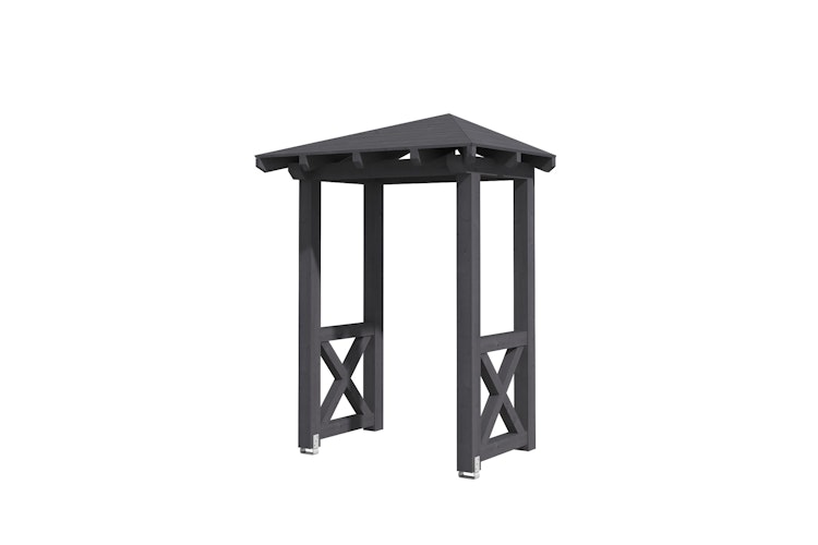 Skan Holz Walmdach Vordach Wesel