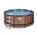 Vorschaubild Exit runder Rahmenpool mit Sandfilteranlage (Höhe 122 cm)