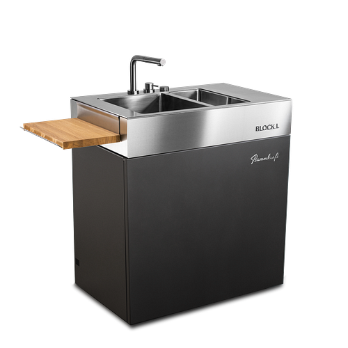 Flammkraft Outdoor Modul Block L Waschbecken