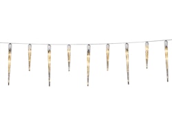 Konstsmide Weihnachtsbeleuchtung  LED Eiszapfen Lichtervorhang 16 Zapfen