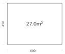 Vorschaubild Palmako Fundamentrahmen 6x4,5 m (inkl. LogFoot)