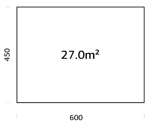Palmako Fundamentrahmen 6x4,5 m (inkl. LogFoot)