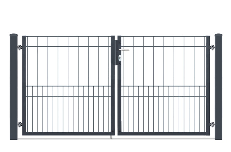 dz Flügeltor VARIO MILO Doppeltor -Verschiedene Höhen