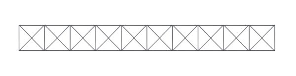 Alberts® Doppelstabmatten 6/5/6 mit Dekor Nexus Komplettset 2-20 Meter