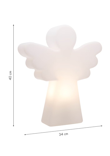 8 seasons design Solar LED-Dekoleuchte Shining Angel