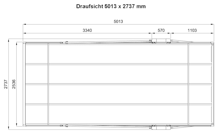 Ximax Carport MY-PORT Typ 150 Sonderhöhe