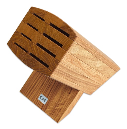 KAI Messerblock bestückt mit Wasabi 6710P + 6715U + 6716S + 6720C + 6716N + 6710D + 6715D + 6724Y