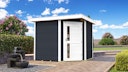 Vorschaubild Weka 21 mm Gartenhaus 229 A Eckhaus inkl. moderner Design-Einzeltür