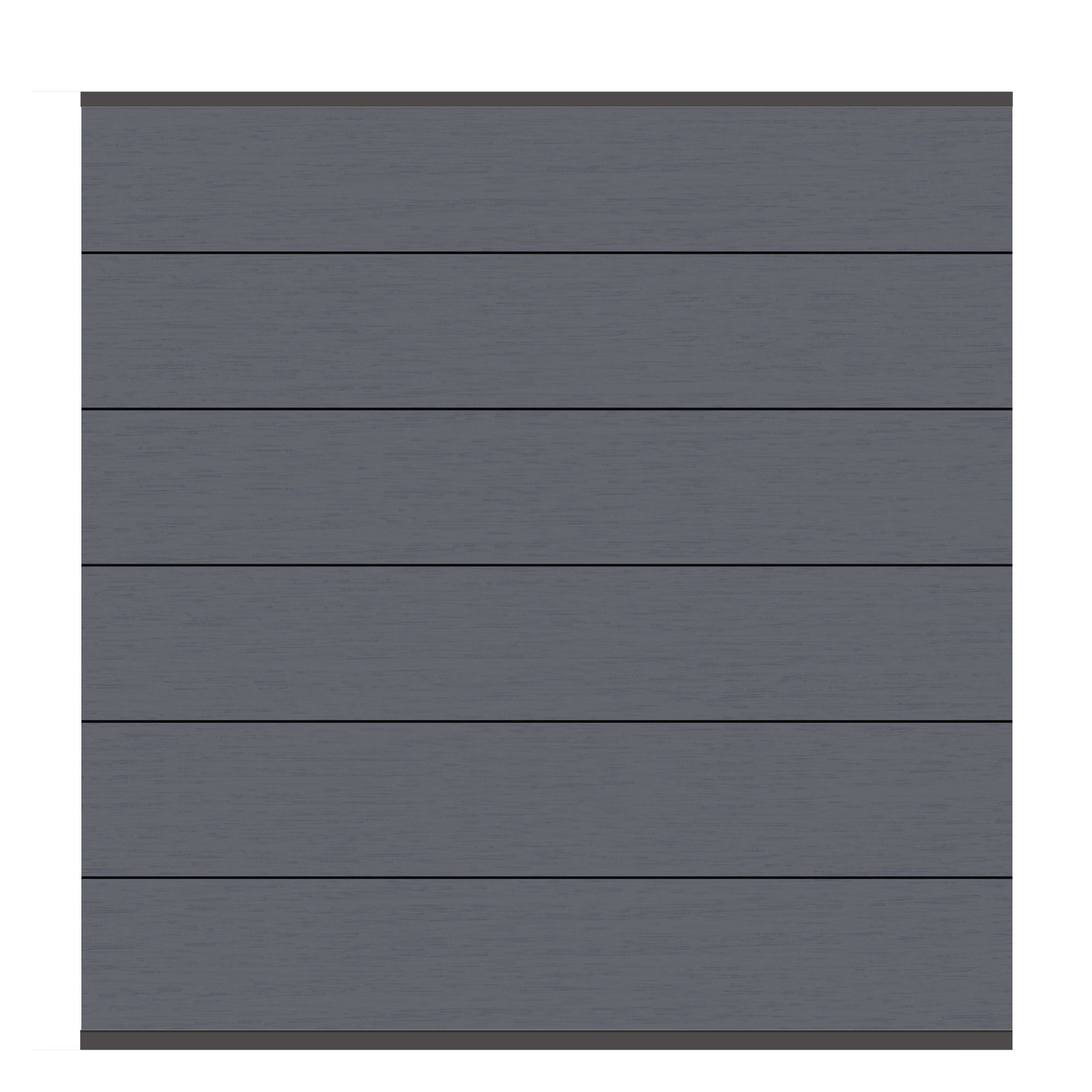 TraumGarten System WPC XL Zaun-Set