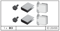 Karibu Sauna Türbandset 8 mm braun ID26496
