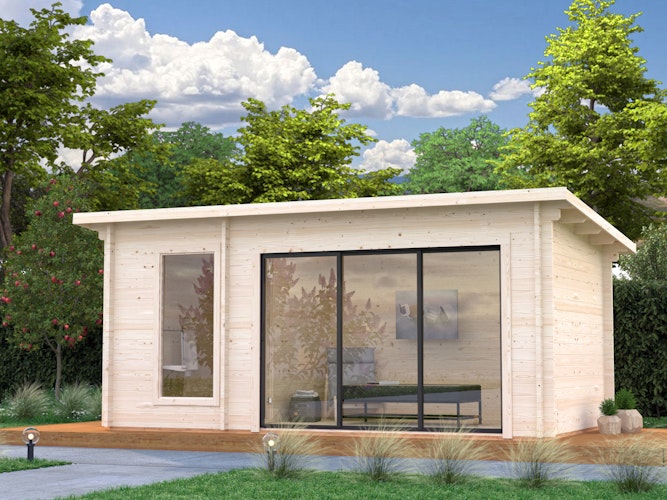 Palmako Saunahaus Sanna 12,8 m³ Slide