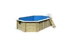 Vorschaubild Karibu Pool Modell 4 Classic A/B/C/D 610 x 400 cm - kesseldruckimprägniert inkl. gratis Sandfilteranlage & Pool-Starterset (Gesamtwert 468,99€)