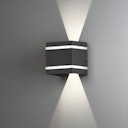Vorschaubild Konstsmide Wandleuchte Cremona, anthrazit, HighPowerLED 2x3W  (7870-370)
