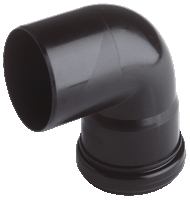 Oase Verbindungsbogen schwarz 75/87°