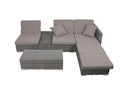 Vorschaubild Garden Pleasure Lounge Set ALCUDIA, Aluminium / Polyrattan / Kissen 100 % Polyester