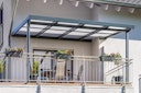 Vorschaubild Gutta Terrassendachsystem Premium weiß/anthrazit