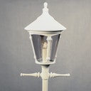 Vorschaubild Konstmide Gartenleuchtenkopf Virgo, 1-flammig, versch. Farben