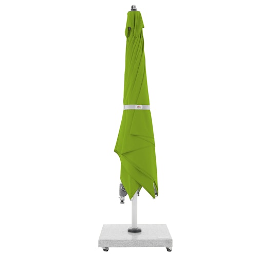 doppler Pendelschirm EXPERT 300 x 300 cm, Aluminium Silber / 100 % Polypropylen 220 g/m²