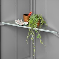 Wolff Finnhaus Eckregal für Gerätehaus Fascinato