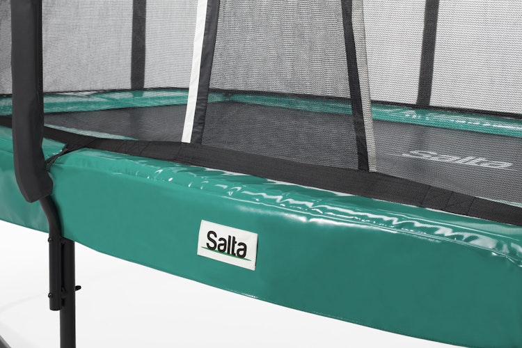 Salta Trampolin First Class 214 x 366 cm mit Sicherheitsnetz und Leiter