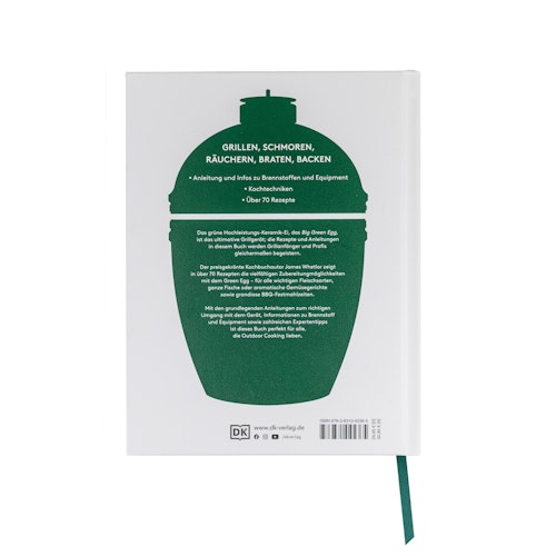 Big Green Egg Kochbuch "Kochen mit dem Big Green Egg" 
