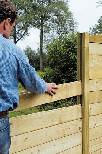 T&J TRELLEBORG Steckzaunsystem Verbindungspfosten 9x9x210 cm