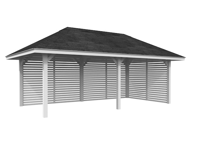 Palmako Pavillon Bianca 16,6 m² Set 109
