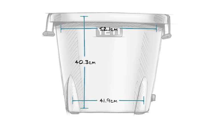 YETI isolierter Eiskübel TANK 85