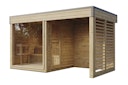 Vorschaubild Wolff Finnhaus Saunahaus Sina 4323/5323 mit Seitendach