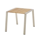 Vorschaubild Diamond Garden Beistelltisch MALI 59x45 cm, Edelstahl / Recycled Teak