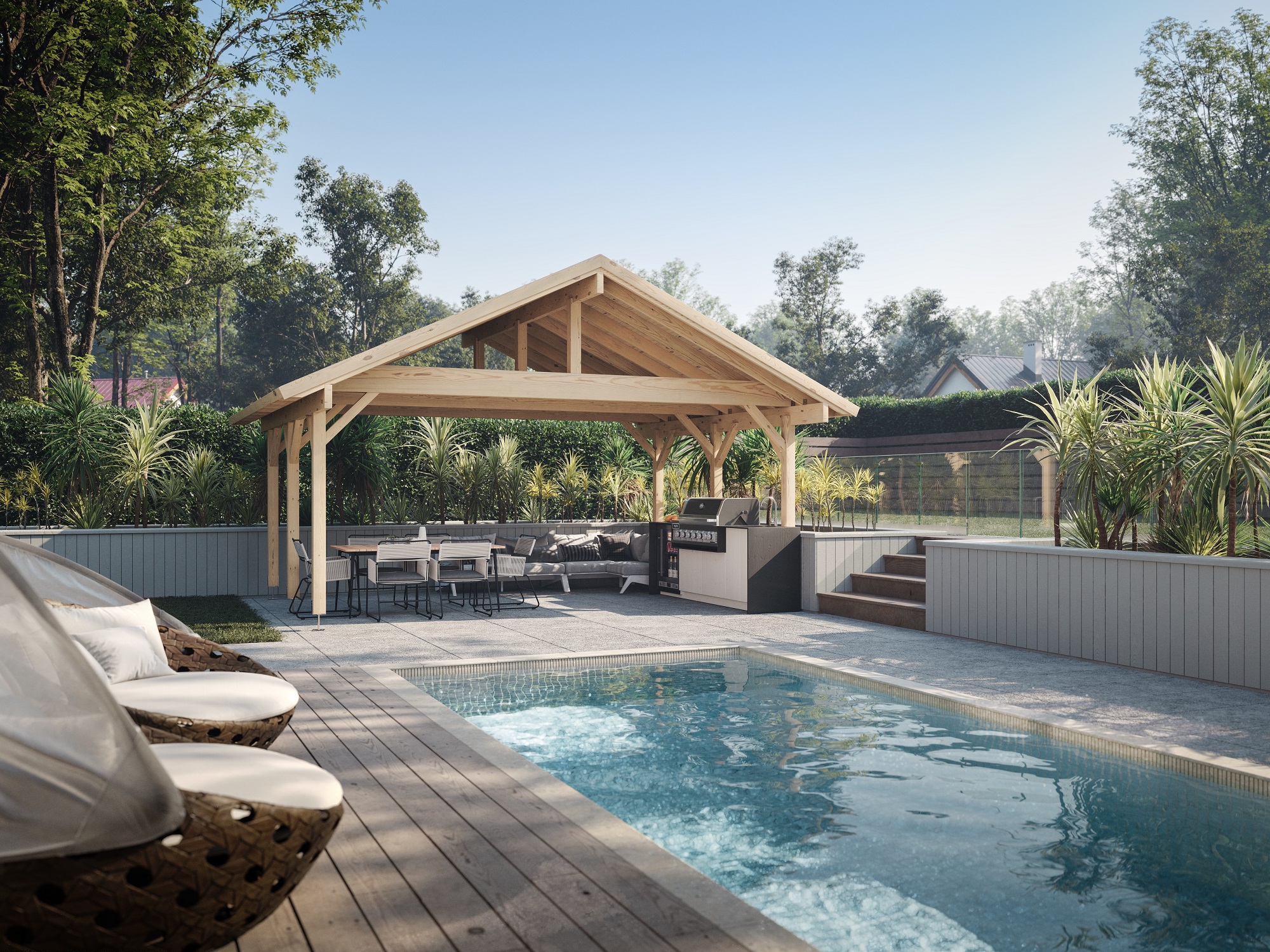 Palmako Carport Robert 20,6 m²