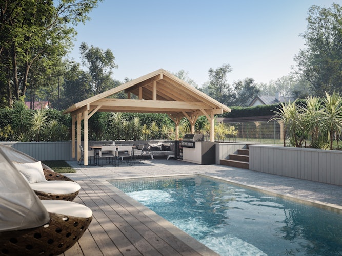 Palmako Carport Robert 20,6 m²