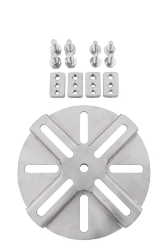 doppler Adapterplatte VARIO 60-170 mm, Edelstahl