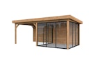 Vorschaubild Palmako Gartenhaus Connect Lenna 16,6 m² Set 406 Slide