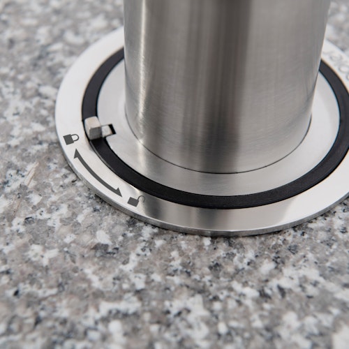 doppler Granitsockel EXPERT CLICK-IT 70 kg, Hellgrau