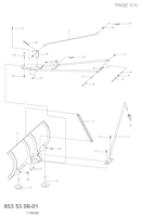 Husqvarna Zubehör für Aufsitzmäher 953530601 Schneeräumschild KOVA