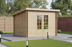 Wolff Finnhaus Gartenhaus Luca 3024 - 28mm