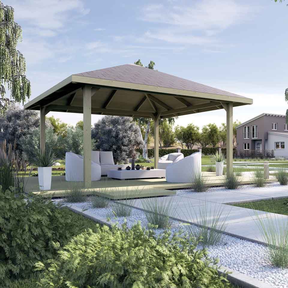 Weka Pavillon Gartenoase 651 A