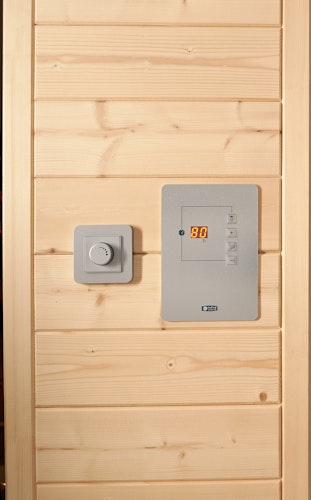 Infraworld Infrarotkabine TrioSol Natura 147 Glas inkl. 5-teiligem gratis Zubehörset