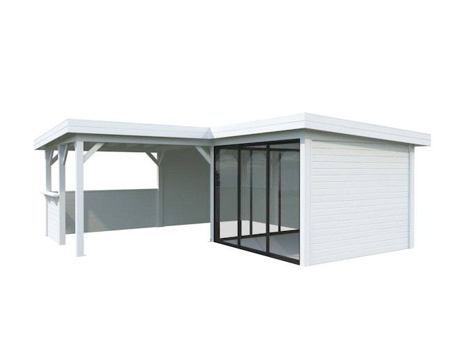 Palmako Carport/Pavillon Connect Lenna 24,9 m² Set 409 Slide