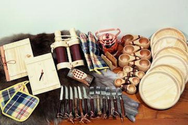 Wolff Finnhaus Lapplandpaket mit 5 Rentierfellen